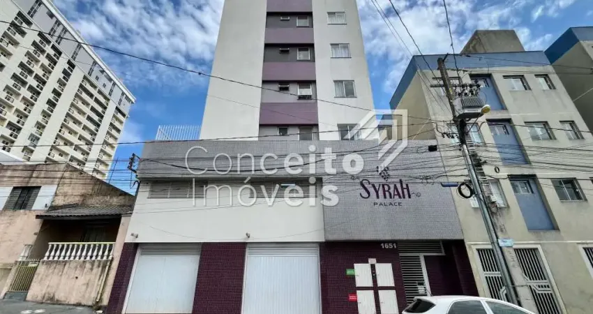 Edifício syrah palace - centro - apartamento semi mobiliado