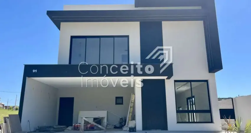 Casa em condomínio fechado com 4 quartos à venda no Orfãs, Ponta Grossa
