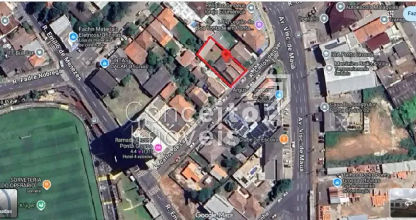 Terreno à venda no Oficinas, Ponta Grossa 