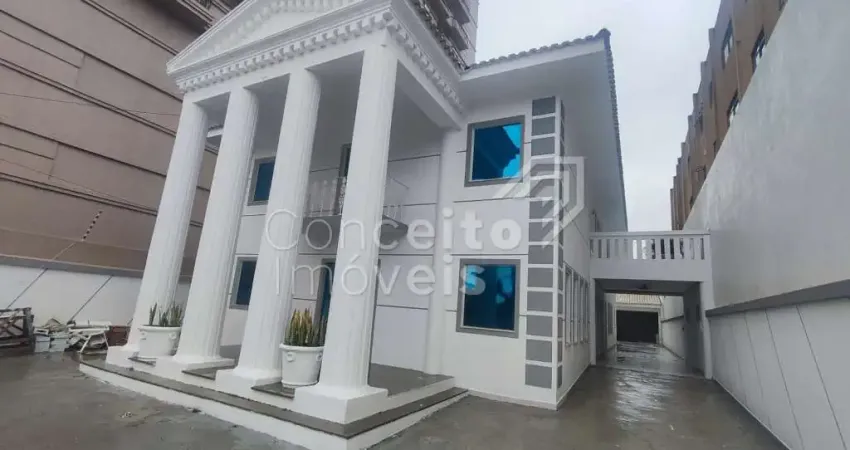 Casa comercial com 3 salas para alugar no Jardim Carvalho, Ponta Grossa