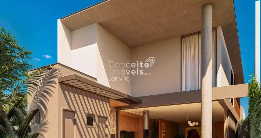 Casa em condomínio fechado à venda no Saguaçu, Joinville