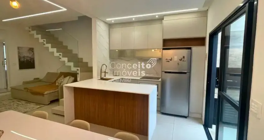 Sobrado 1 suite e 2 demi suites no Glória Joinville/SC 110m²