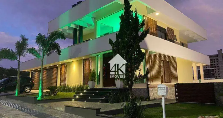 Casa com 3 dormitórios à venda, 460 m² por R$ 4.200.000,00 - Pedra Branca - Palhoça/SC