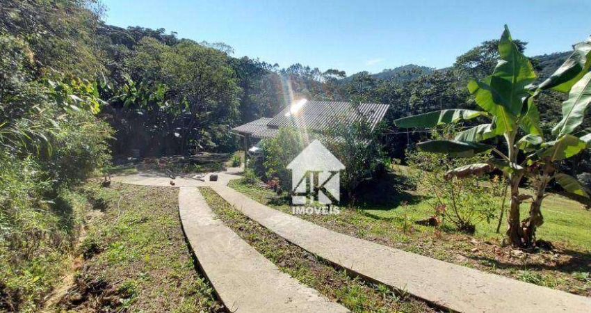 Sítio com 1 dormitório à venda, 24 m² por R$ 490.000 - Loeffelscheidt - Águas Mornas/SC