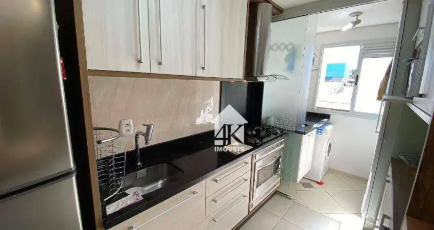 Apartamento com 2 dormitórios à venda, 62 m² por R$ 425.000 - Pagani - Palhoça/SC