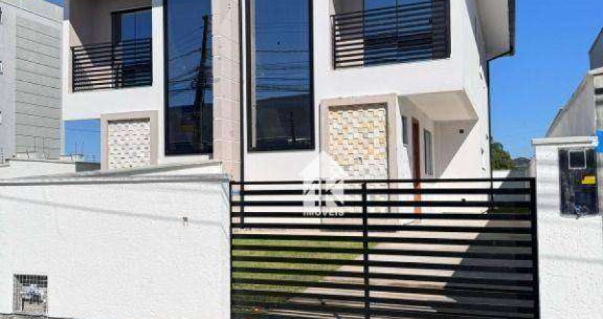 Sobrado com 3 dormitórios à venda, 100 m² por R$ 520.000 - Vila Nova - Palhoça/SC