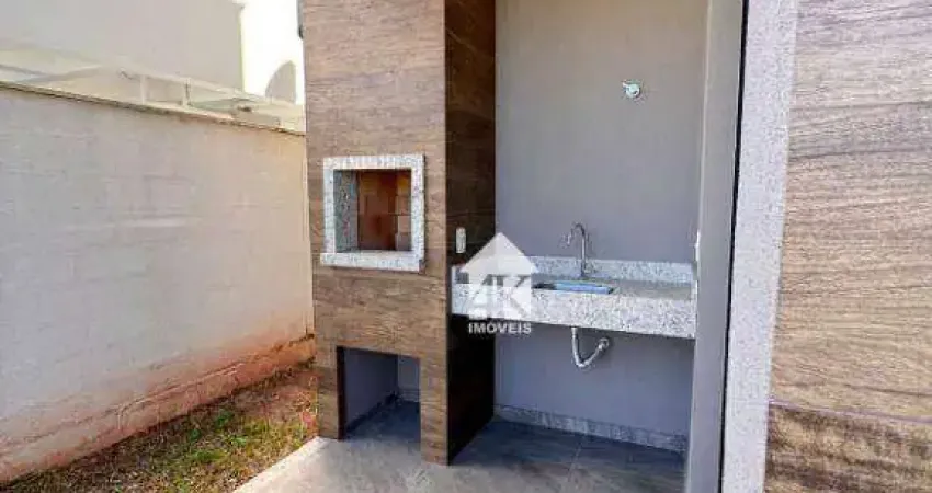 Sobrado com 3 dormitórios à venda, 98 m² por R$ 650.567 - Nova Palhoça - Palhoça/SC