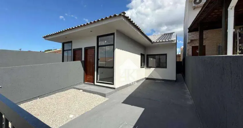 Casa com 2 dormitórios à venda, 52 m² por R$ 315.000 - Bela Vista - Palhoça/SC