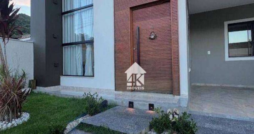 Casa com 3 dormitórios à venda, 100 m² por R$ 850.000 - Vale Verde - Palhoça/SC