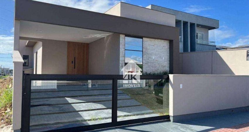 Casa com 3 dormitórios à venda, 107 m² por R$ 680.000,00 - Bela Vista - Palhoça/SC