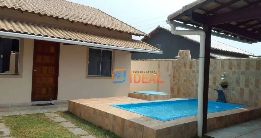 Casa com 2 dormitórios à venda, 80 m² por r$ 170.000,00 - nova califórnia - cabo frio/rj