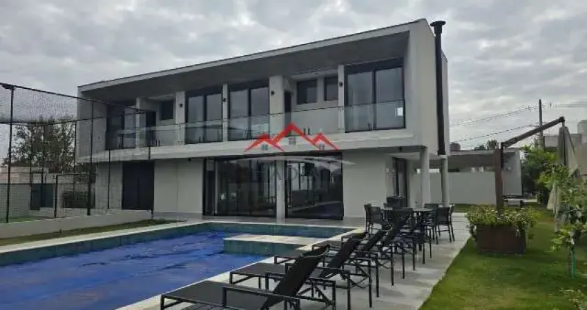 Casa em condomínio fechado com 5 quartos à venda na Avenida Alberto João Luchesi, 900, Caxambu, Jundiaí