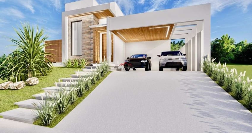 CASA TÉRREA À VENDA NO CONDOMÍNIO ECOLOGIE RESIDENCIAL EM ITATIBA - SP