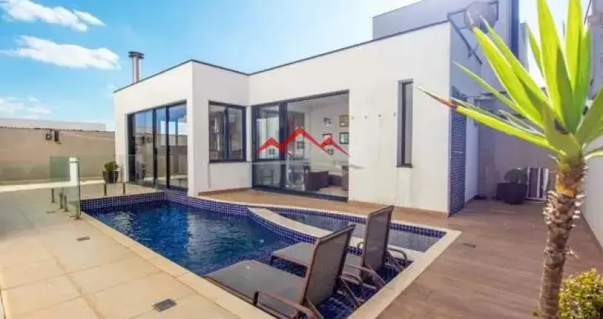 Casa a venda no condomínio terras de jundiaí, vale azul - jundiaí sp