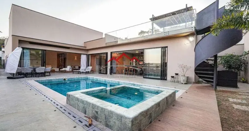 Casa térrea à venda no condomínio reserva marajoara - jundiaí/sp