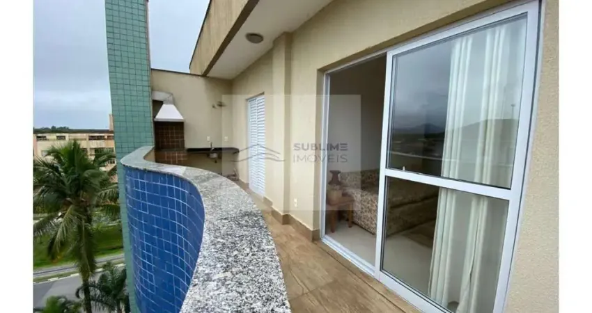 Cobertura para venda em bertioga, centro, 2 dormitórios, 1 suíte, 2 banheiros, 2 vagas