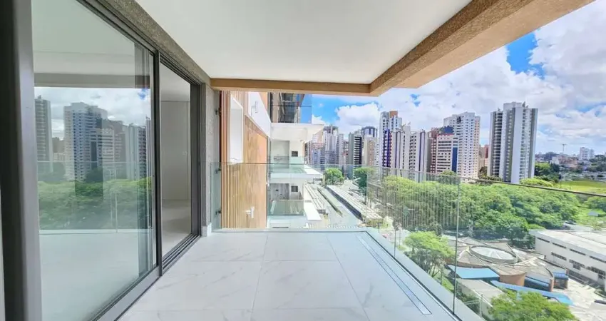 Apartamento alto padrão no cabral 3 dormitórios, 1 suíte, 2 vagas, varanda espaçosa com churrasqueira