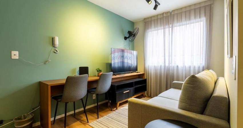 Apartamento à venda na Barra Funda, 25 metros, 1 quarto e 1 banheiro