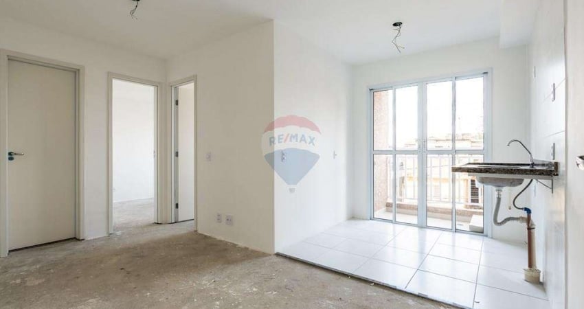 Apartamento à venda na Vila Ré | 2 Quartos | 36m² | Ao lado do Metrô Patriarca