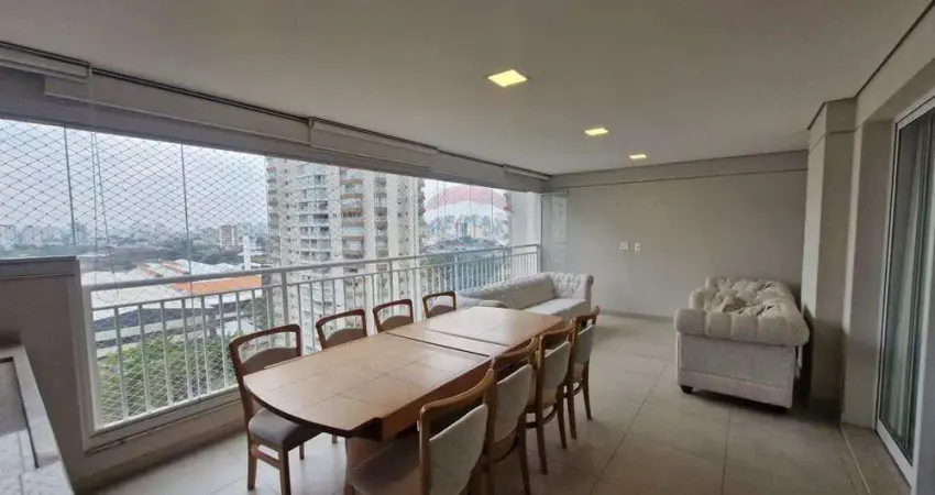 Apartamento para locação mobiliado com 3 dormitórios, varanda gourmet, 2 vagas , lazer completo no condominio caminhos da lapa