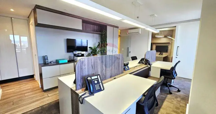 Sala comercial mobiliada para locação na barra funda, 69 metros, 2 banheiros e 3 vagas