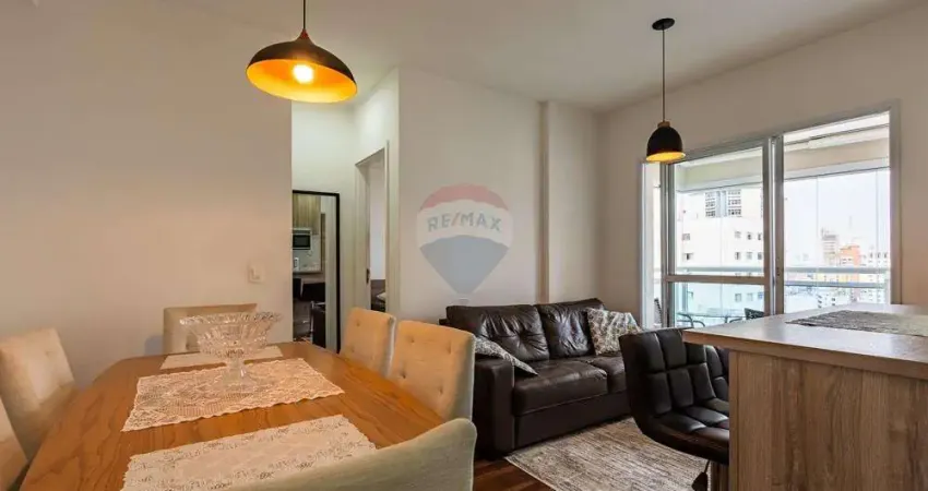 Apartamento mobiliado à venda na republica, 43 metros, 1 quarto, varanda e 1 vaga