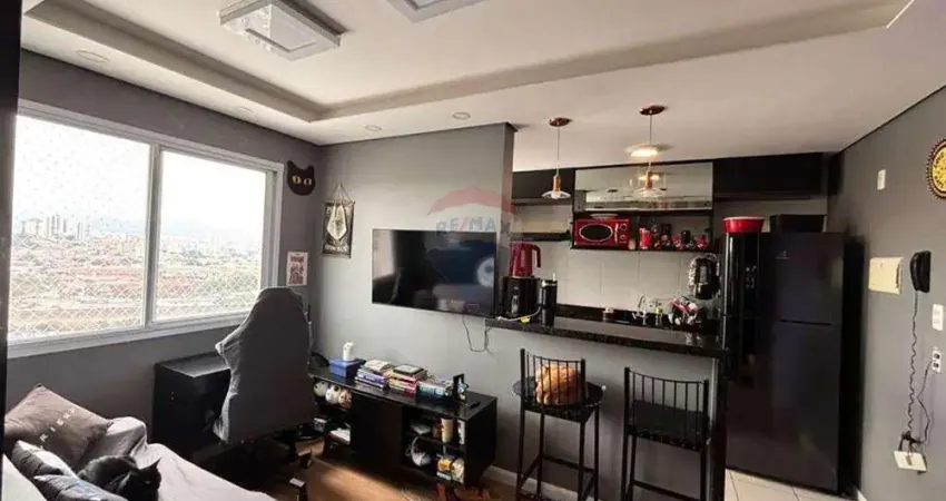 Apartamento para locação na água branca, 30 metros, 1 quarto, sala, área de serviço e 1 banheiro