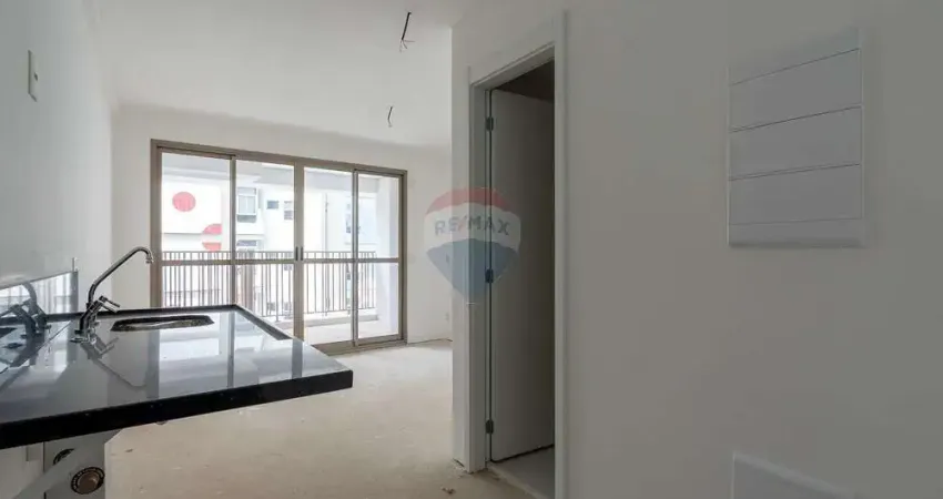 Apartamento studio a venda na vila madalena com 27 metros com varanda