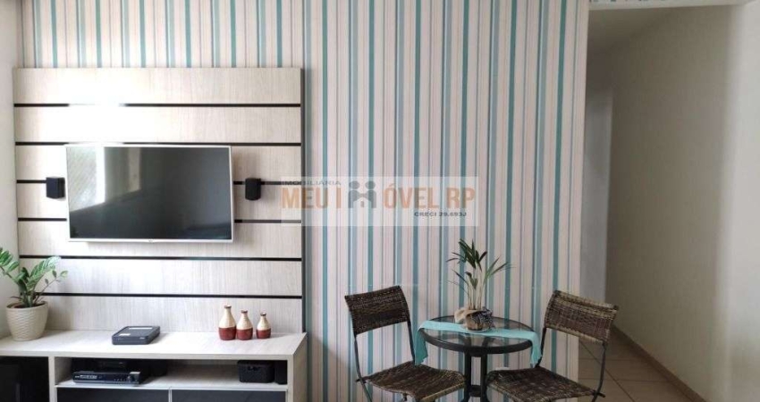 Apartamento com 2 dormitórios à venda, 48 m² por R$ 170.000 - Parque São Sebastião - Ribeirão Preto/SP