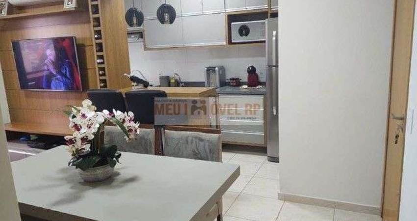 Apartamento com 2 dormitórios à venda, 56 m² por R$ 300.000 - Parque São Sebastião - Ribeirão Preto/SP