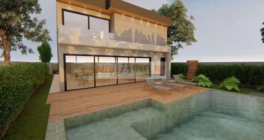 Casa com 4 dormitórios à venda, 340 m² por R$ 2.700.000,00 - Bonfim Paulista - Ribeirão Preto/SP