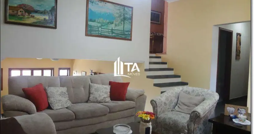 Casa 271m² à venda - quintal com espaço gourmet churrasqueira, parque são quirino, campinas sp