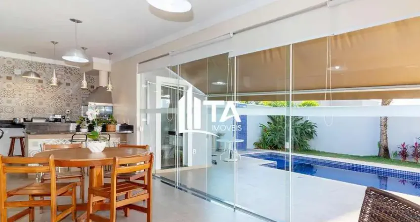 Casa de condomínio à venda, 284m² com 3 suítes 4 vagas, por r$ 1.990.000 - swiss park campinas sp