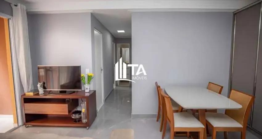 Apartamento à venda, 63m² com 3 quartos 1 suíte 2 vagas - vila industrial, campinas