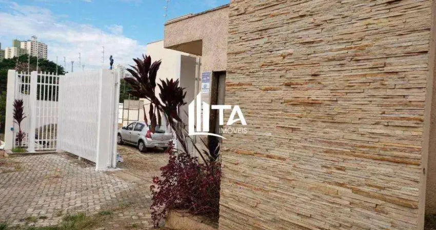 Casa em condomínio fechado 76m² com 2 suítes 2 vagas na vila aurocan em campinas.
