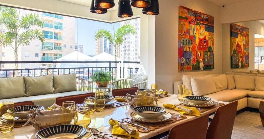 Apartamento 98m² com 3 suítes 2 vagas e deposito, pronto para Morar em Campinas no Taquaral.