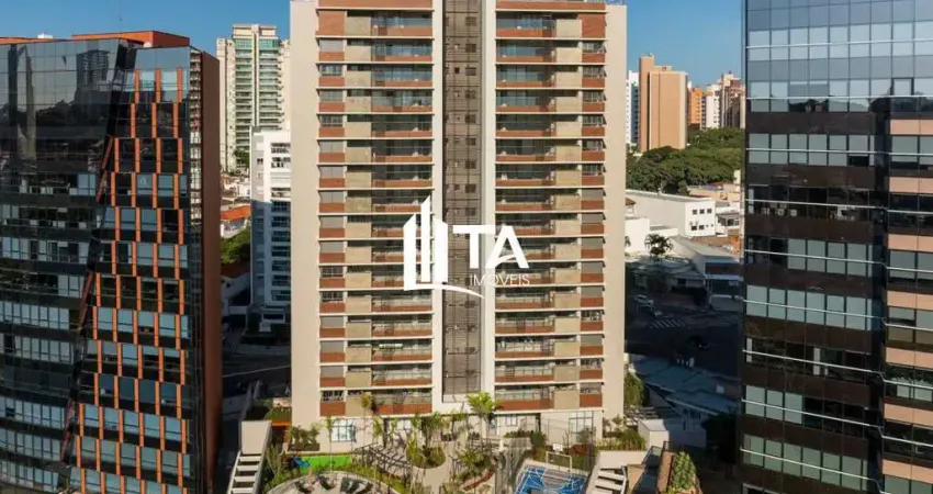 Apartamento alto padrão à venda 157m² com 3 suítes 3 vagas no cambuí em campinas.