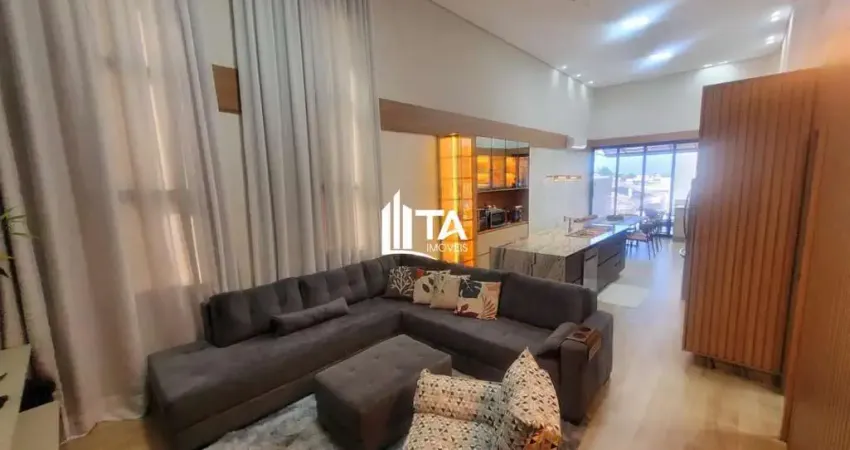 Casa em condomínio à venda 230m² com 4 suítes 5 vagas em campinas - swiss park.