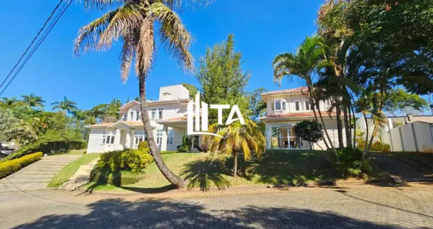 Casa de condomínio com 4 suítes para venda ou aluguel, 750m² - sítios de recreio gramado em campinas.