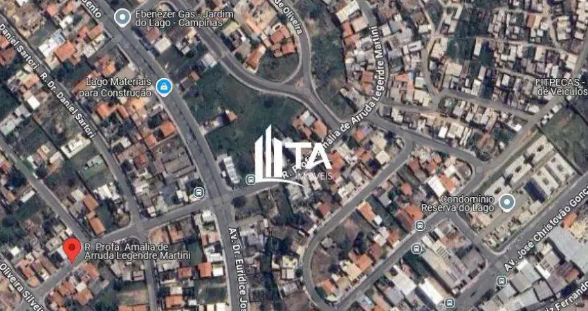 Terreno à venda 420m² em campinas, por 260.000 jardim do lago continuação - oportunidade exclusiva!