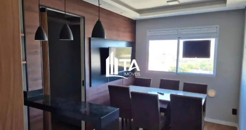 Apartamento mobiliado 36m² com 2 quartos 1 vaga para aluguel em campinas, jardim ibirapuera.