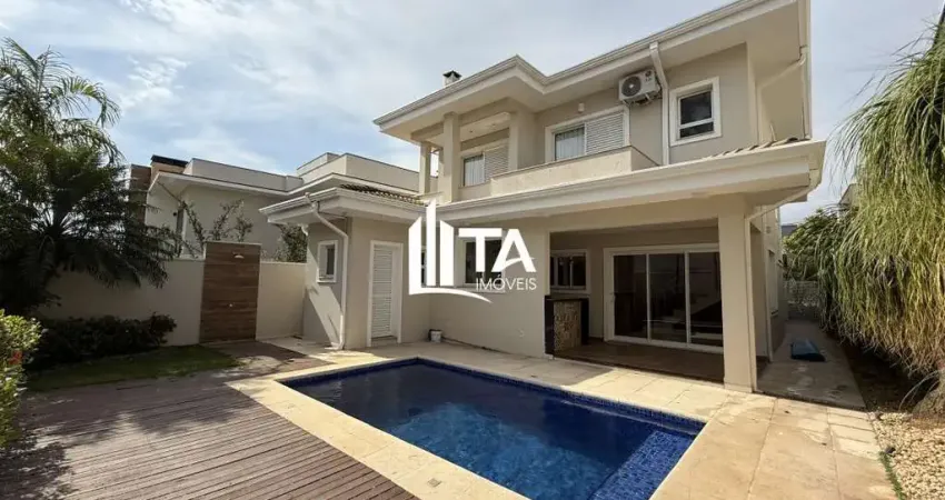 Casa em condomínio à venda 258m² com 4 suítes 4 vagas em campinas, swiss park.