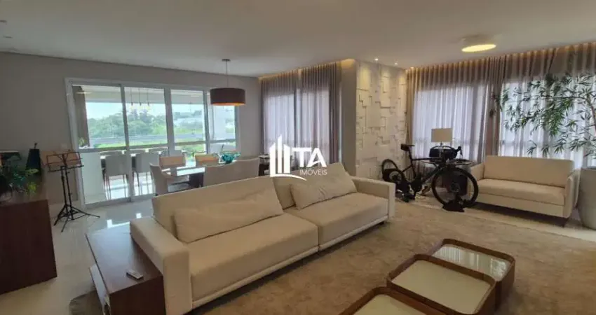 Apartamento alto padrão à venda 181m² com 3 suítes 3 vagas no loteamento residencial vila bella dom pedro em campinas.