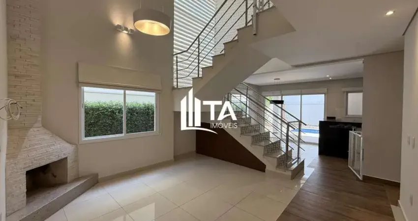 Casa em condomínio à venda 258m² com 4 suítes 4 vagas em campinas, swiss park.