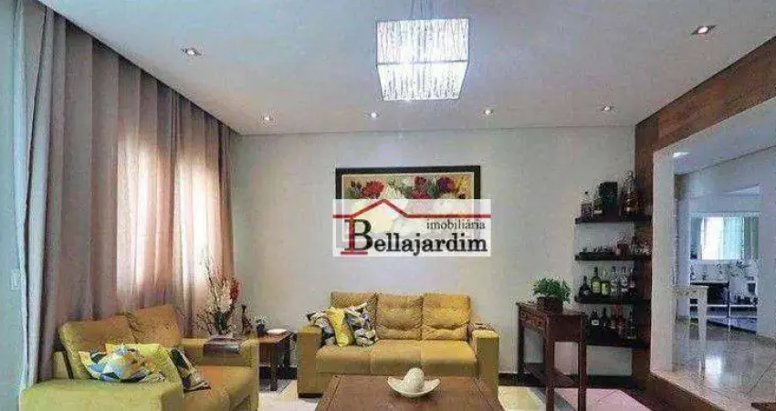 Sobrado com 3 dormitórios à venda, 438 m² - Bairro Jardim - Santo André/SP