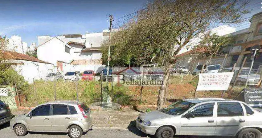 Terreno à venda, 580 m² - Bairro Jardim Bela Vista - Santo André/SP
