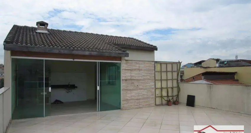 Cobertura com 3 dormitórios à venda, 192 m² - Bairro Vila Camilópolis - Santo André/SP