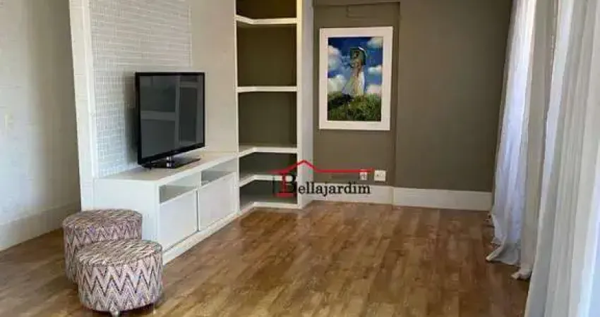Apartamento com 3 dormitórios para alugar, 128 m² - Centro - Santo André/SP