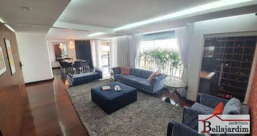 Apartamento com 3 dormitórios à venda, 227 m² - Jardim - Santo André/SP
