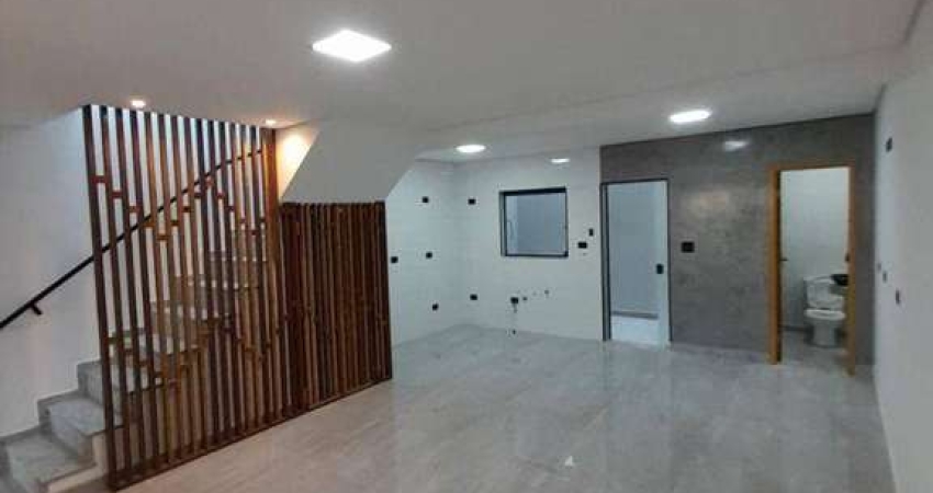 Sobrado com 3 dormitórios à venda, 100 m² - Jardim das Maravilhas - Santo André/SP